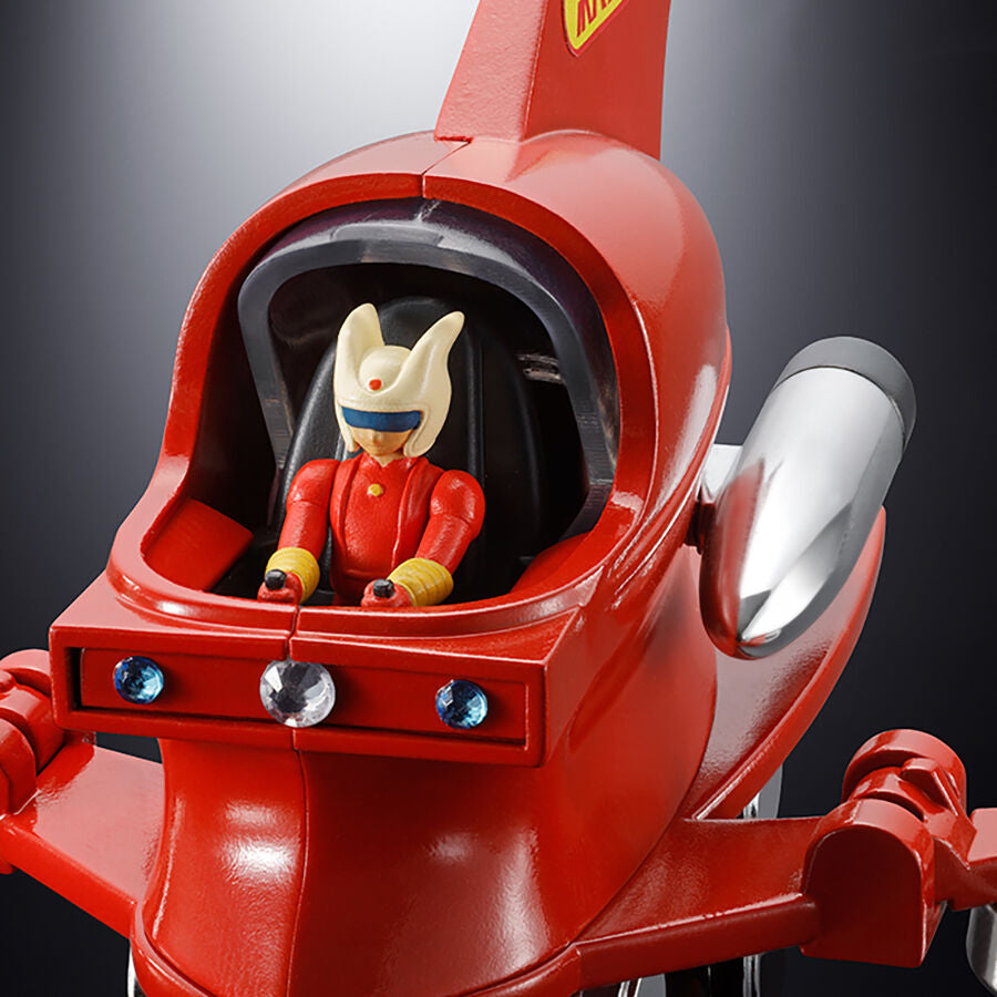 Figura Hover Piledar Popynica roja de Mazinger Z con minifigura de Koji Kabuto - 4