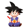 Figura hucha de Goku Kid de Dragon Ball sentado