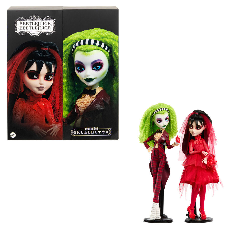 Set de muñecas de Bitelchús y Lydia Monster High Skullector - 2