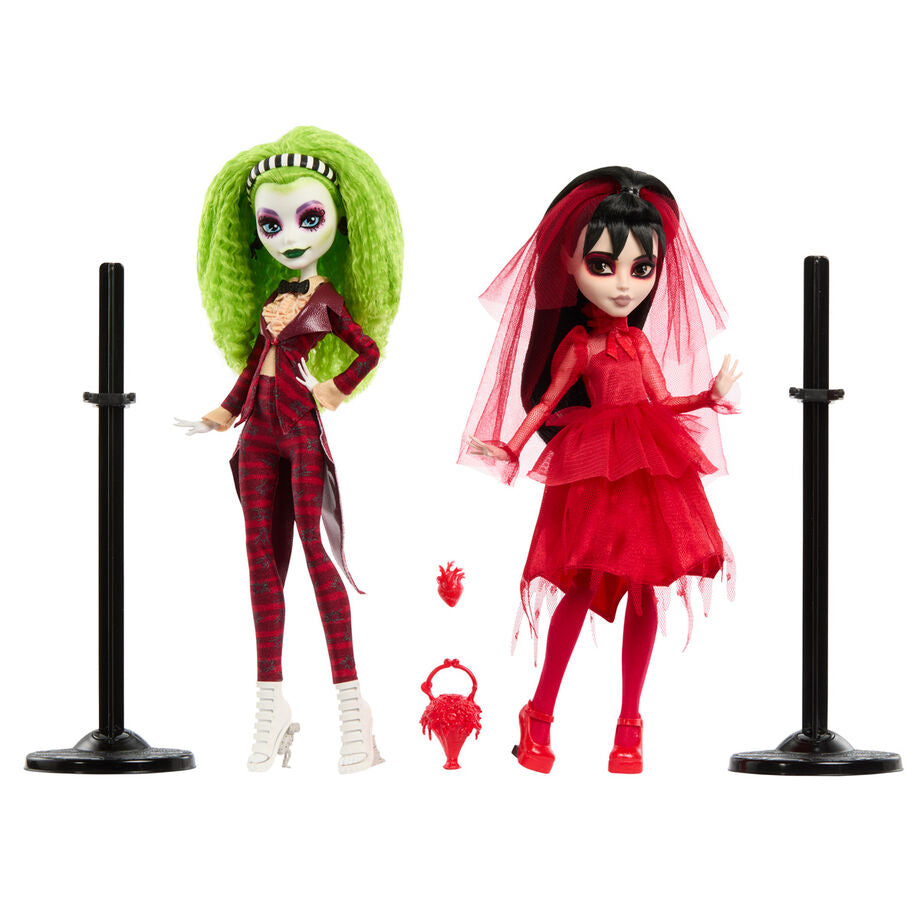Set de muñecas de Bitelchús y Lydia Monster High Skullector - 3