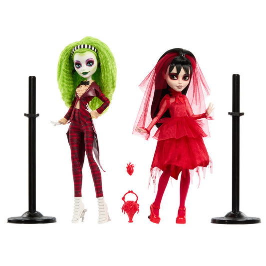 Set de muñecas de Bitelchús y Lydia Monster High Skullector - 3