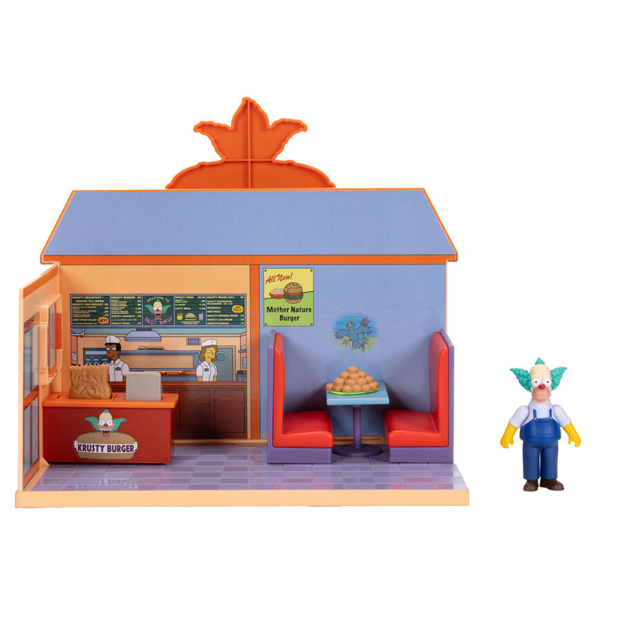 Playset Krusty Burger de Los Simpsons con figura de Krusty - 2
