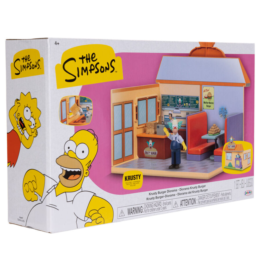 Playset Krusty Burger de Los Simpsons con figura de Krusty - 5