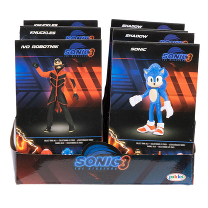 Figuras surtidas de Sonic 3 de 7 cm: Sonic, Shadow, Knuckles y Dr. Eggman - 19