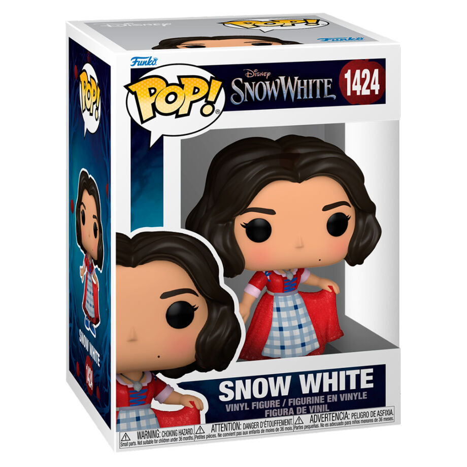 Figura Funko POP! de Blancanieves Snow White con vestido rojo y azul - 2