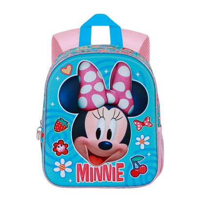 Mochila preescolar 3D de Minnie Disney en turquesa y rosa - 2