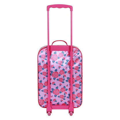 Maleta trolley infantil rosa 3D Flowers de Princesas Disney - 2
