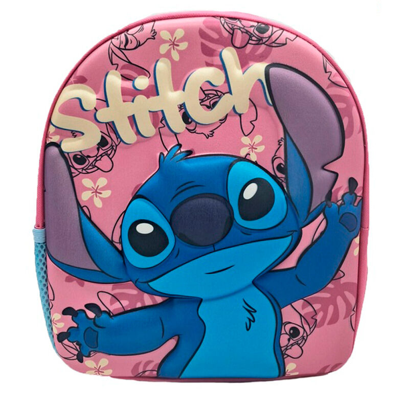Mochila 3D rosa de Stitch Disney