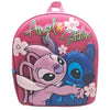 Mochila 3D rosa de Stitch y Angel Disney