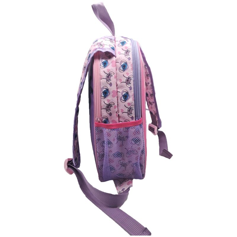 Mochila reversible Disney con diseños de Stitch y Angel - 3