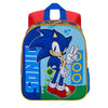 Mochila preescolar 3D azul de Sonic The Hedgehog