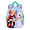 Mochila preescolar 3D Frozen Disney con Anna y Elsa