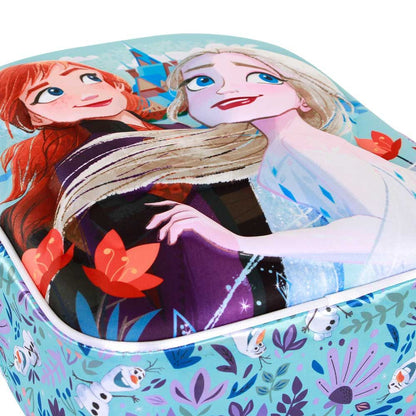 Mochila preescolar 3D Frozen Disney con Anna y Elsa - 2