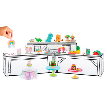 Cápsula sorpresa MGA Miniverse Make It Mini Birthday con mini decoraciones de fiesta - 2