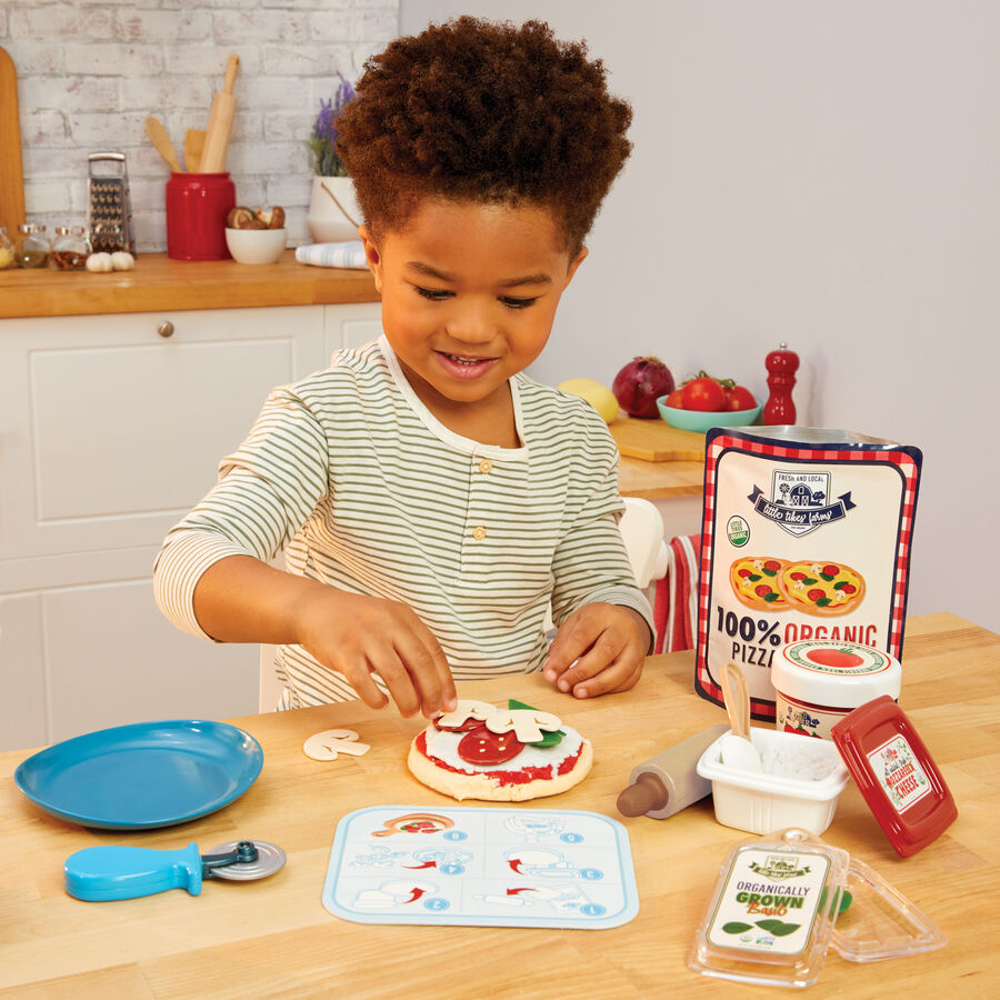 Kit Pizza Creative Chefs LITTLE TIKES con horno y accesorios - 16