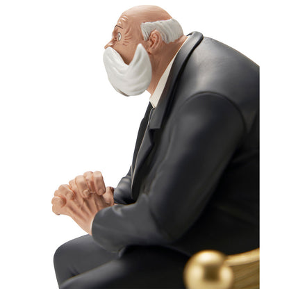 Figura Ichibansho de Saint Topman Warcury sentado en un trono verde y dorado - 4