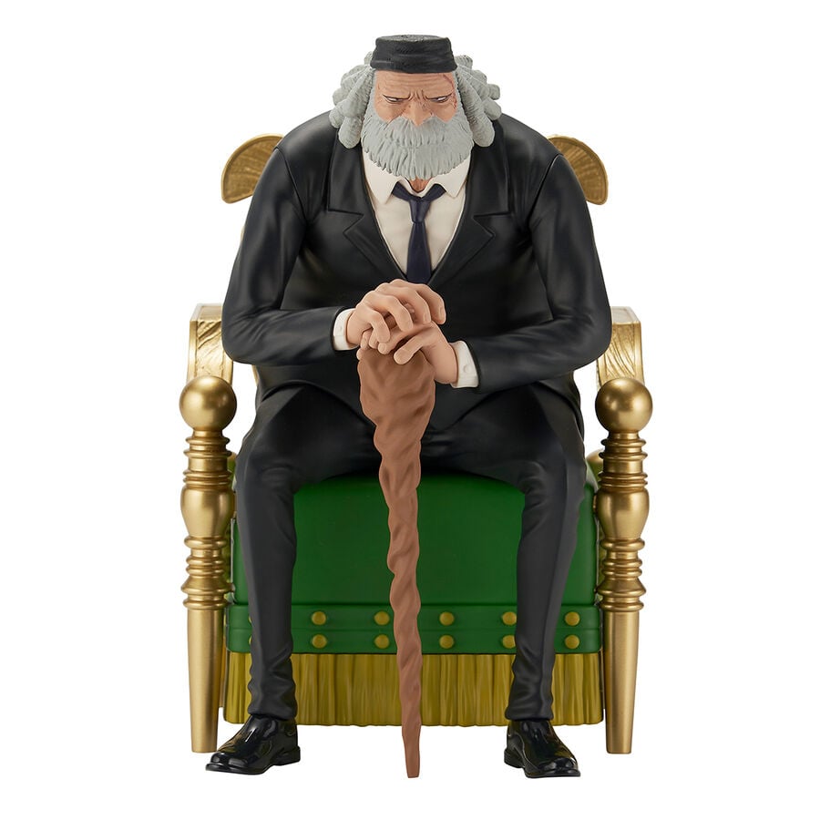 Figura de Saint Jaygarcia Saturn de One Piece sentado en un trono