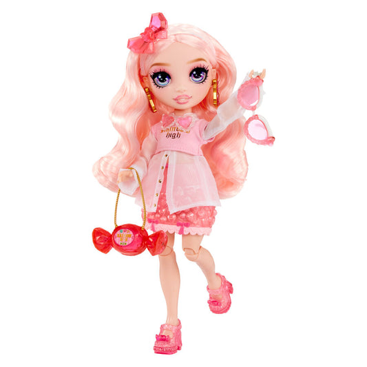 Muñeca Bella Parker Rainbow High Creative Crystals con accesorios DIY - 10