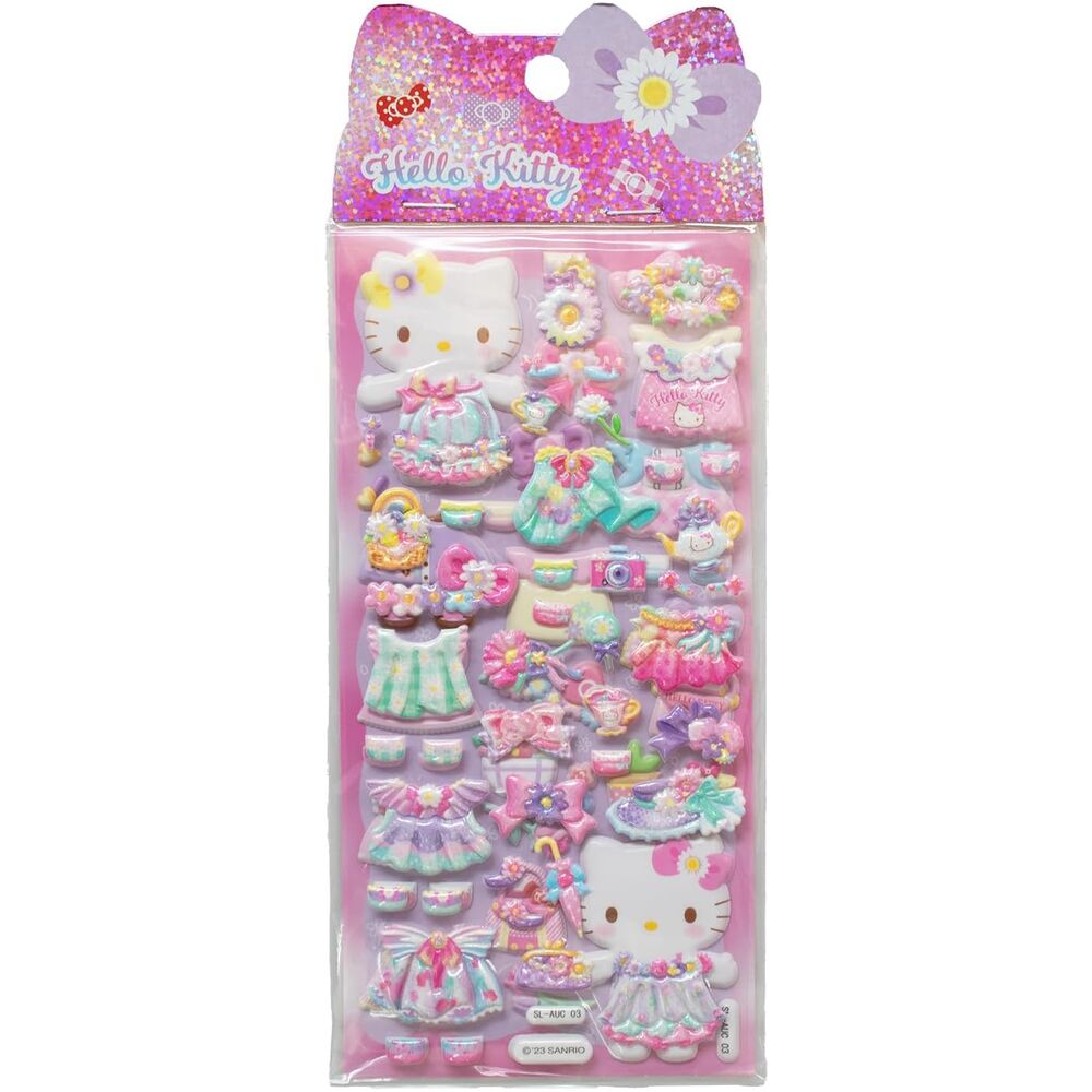 Pegatinas en relieve surtidas de Hello Kitty COMANSI - 4