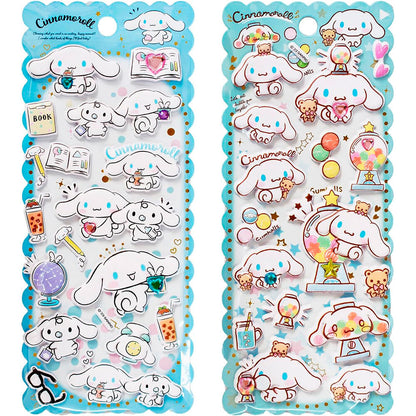 Pegatinas en relieve surtidas de Cinamoroll Hello Kitty