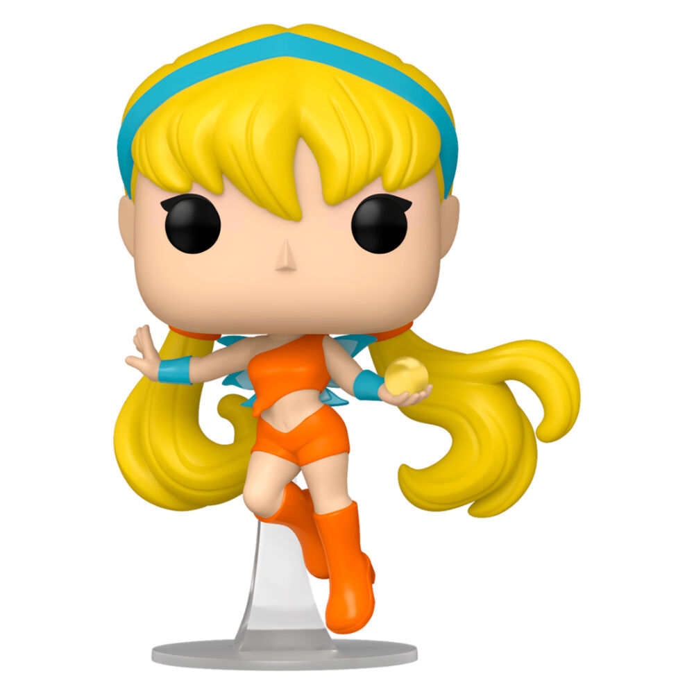 Figura Funko POP! de Stella de Winx Club con cabello amarillo y conjunto naranja