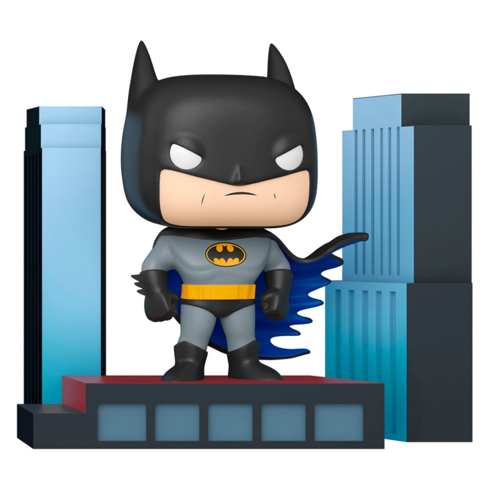 Figura FUNKO POP! Deluxe de Batman con diorama urbano
