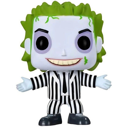 Figura Funko POP! de Beetlejuice Bitelchus con traje de rayas
