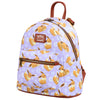 Mochila Loungefly de Pokémon con estampado de Eevee en color lila