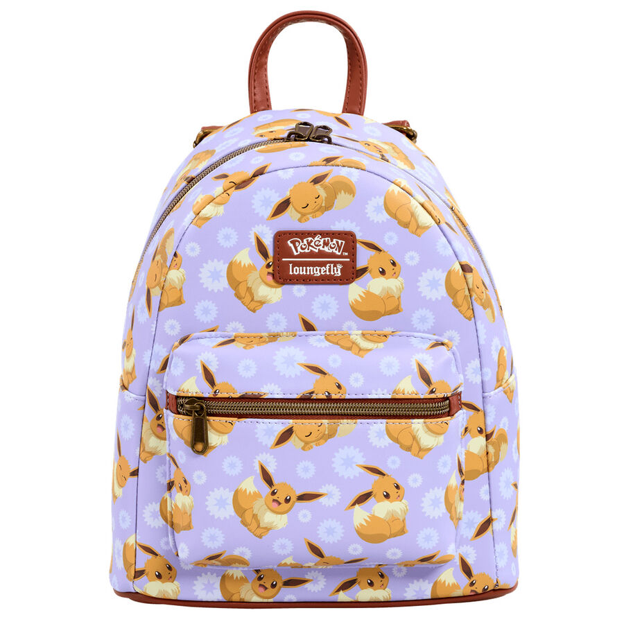 Mochila Loungefly de Pokémon con estampado de Eevee en color lila - 2