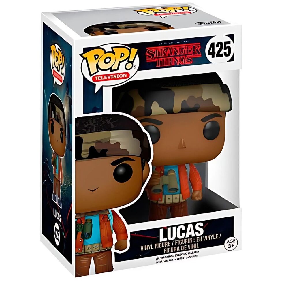 Figura Funko POP! de Lucas de Stranger Things con prismáticos - 2