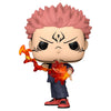 Figura Funko POP! de Ryomen Sukuna con efecto de llamas