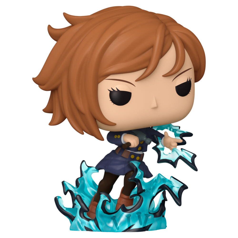 Figura Funko POP! Plus de Nobara Kugisaki con efectos turquesa