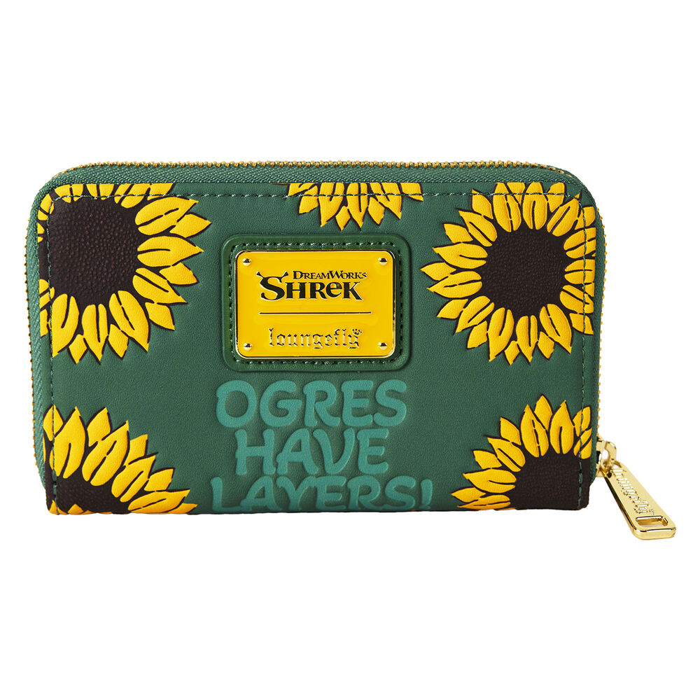 Cartera Loungefly de Shrek y Asno con estampado de girasoles - 2