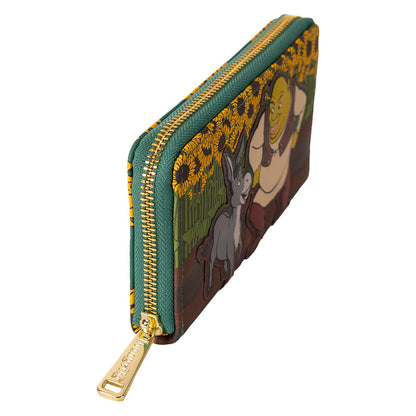 Cartera Loungefly de Shrek y Asno con estampado de girasoles - 3