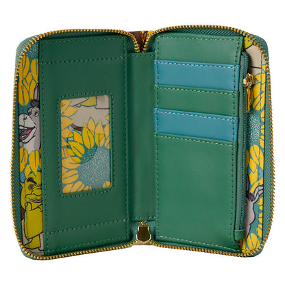 Cartera Loungefly de Shrek y Asno con estampado de girasoles - 4