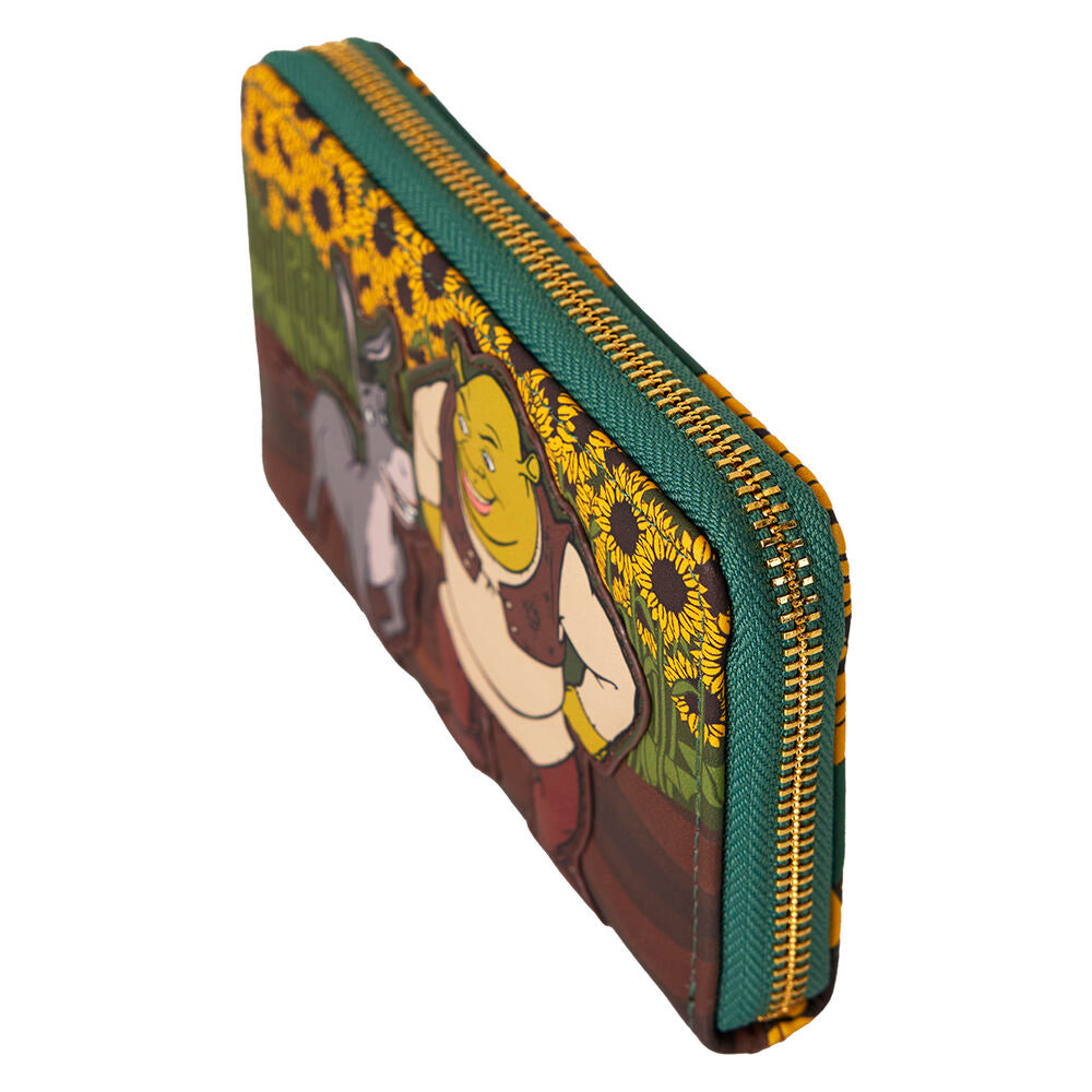 Cartera Loungefly de Shrek y Asno con estampado de girasoles - 5