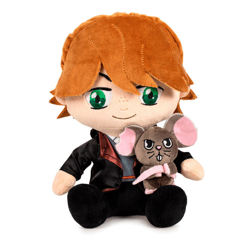 Peluche de Ron con Scabbers de Harry Potter