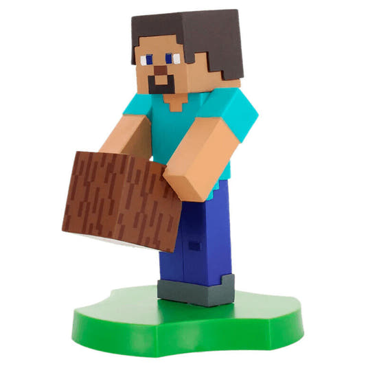 Mini Cable Guy Steve de Minecraft con soporte para auriculares - 2