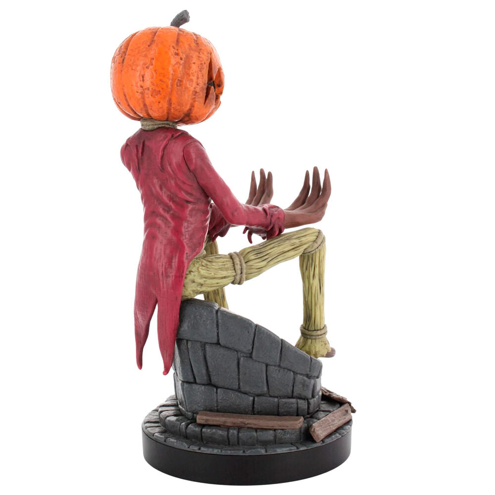 Soporte Cable Guy de Pumpkin King sobre un pozo de Halloween Town - 3