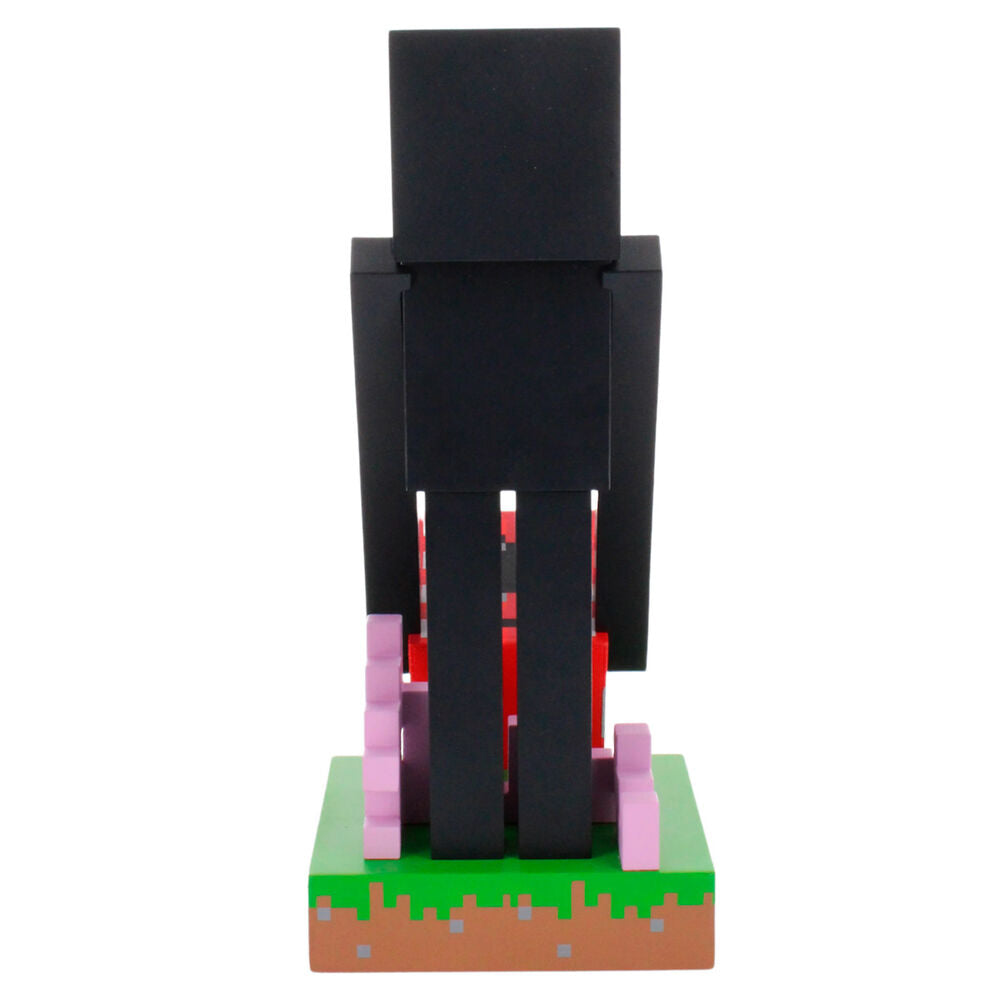 Soporte Cable Guy de Enderman Minecraft con bloque de TNT - 4