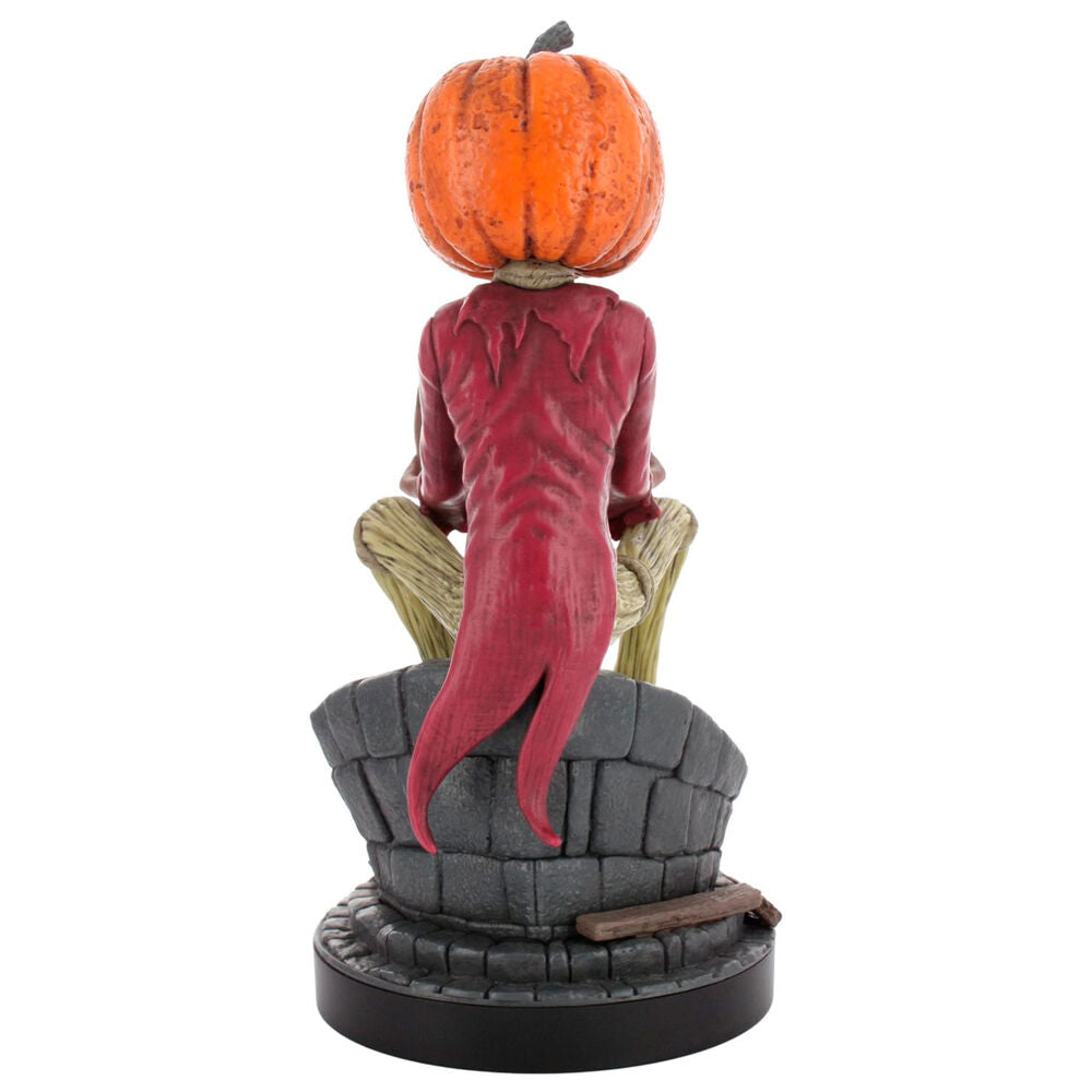 Soporte Cable Guy de Pumpkin King sobre un pozo de Halloween Town - 5