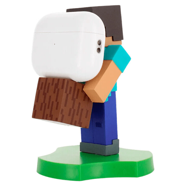Mini Cable Guy Steve de Minecraft con soporte para auriculares - 5