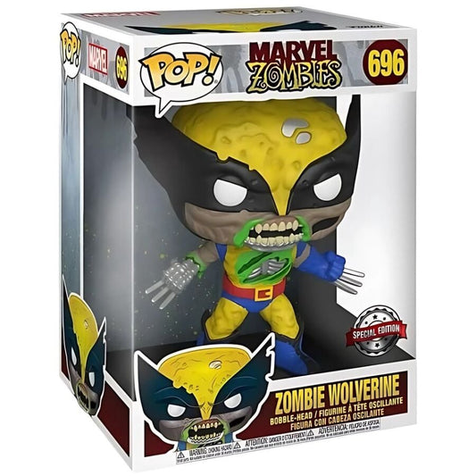Figura FUNKO Pop! Zombie Wolverine de Marvel Zombies en caja