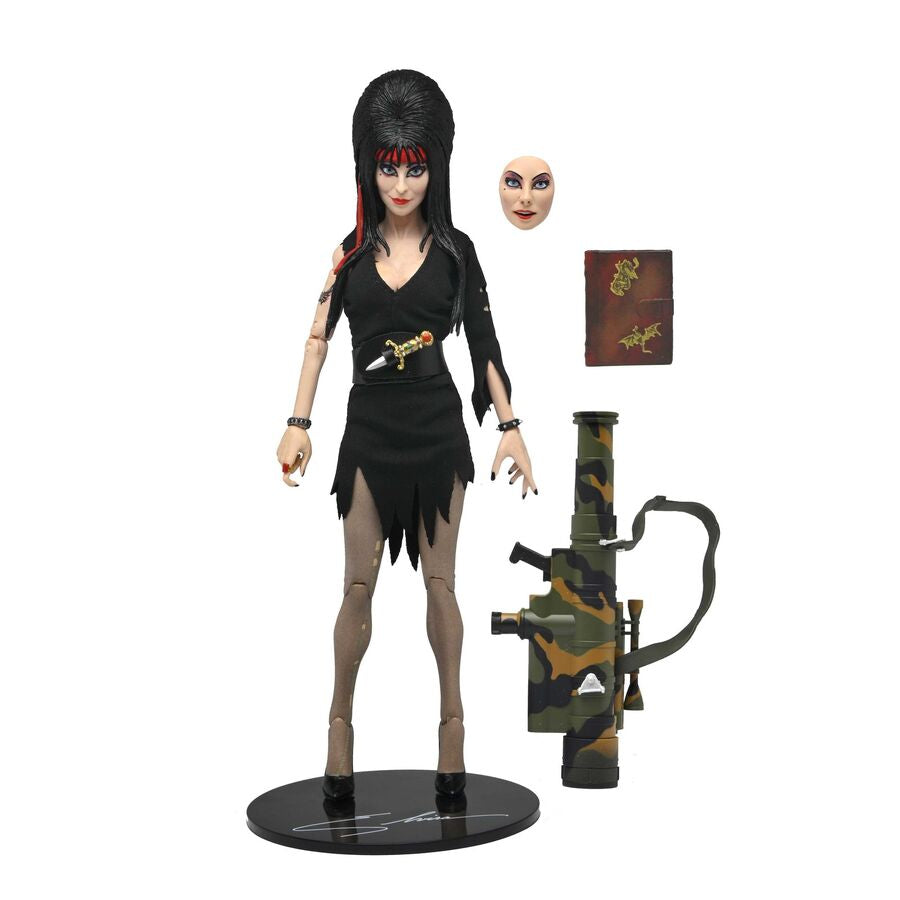 Figura articulada Elvira Commando de NECA con accesorios - 2