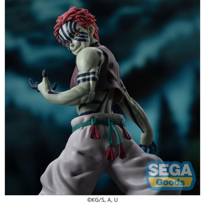 Figura SPM de Akaza de Demon Slayer con base negra - 3