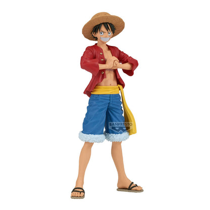 Figura de Monkey D. Luffy de One Piece con sombrero de paja