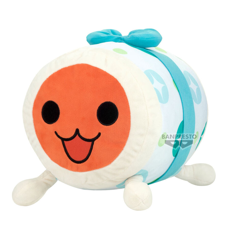 Peluche Yukaya de Taiko no Tatsujin con detalles turquesa