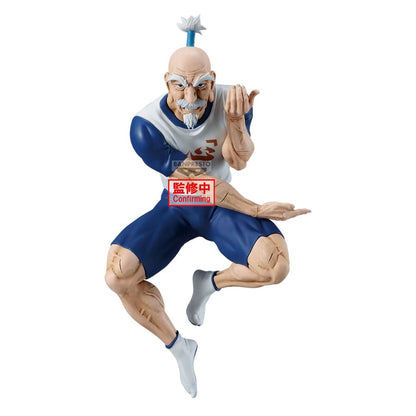 Figura de Netero de Hunter x Hunter en pose dinámica
