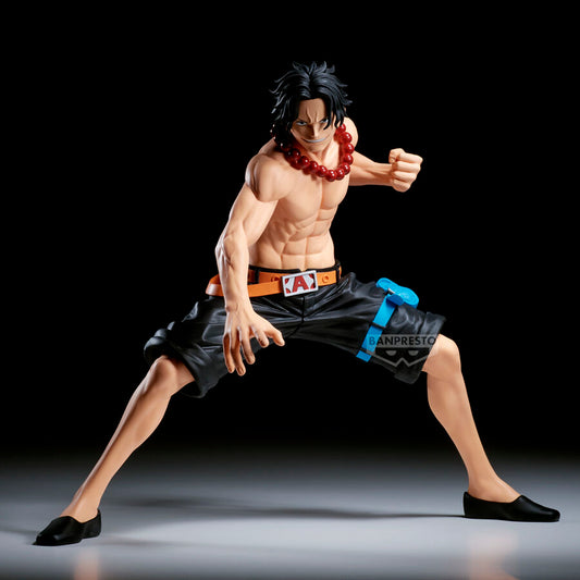 Figura Grandista de Portgas D. Ace de One Piece en pose de acción - 2
