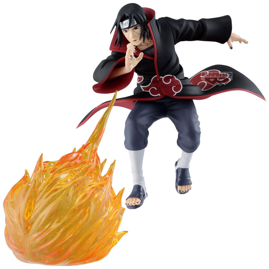 Figura Itachi Uchiha Effectreme con efecto de llamas - 2